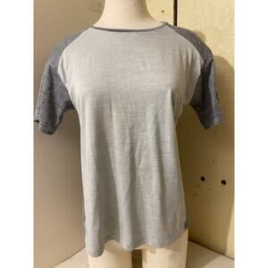 REI Co-op Womens Medium Active Pursuits‎ T-Shirt Gray Running Hiking Outdoor